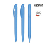 Nature Plus Druckkugelschreiber von senator® in der Option Hellblau #farbe_hellblau