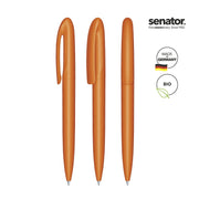 Kugelschreiber Orange aus bio-Kunststoff senator #farbe_orange-021