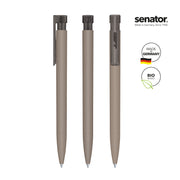 Kugelschreiber warm grey / braun von senator #farbe_braun