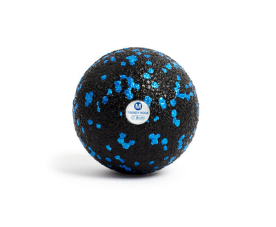 Faszienball schwarz blau aus Kunststoff #farbe_blau