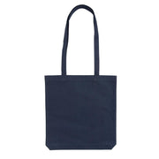 Blaue Baumwolltasche Jutesack aus Recyceltem Material #farbe_navy-blau