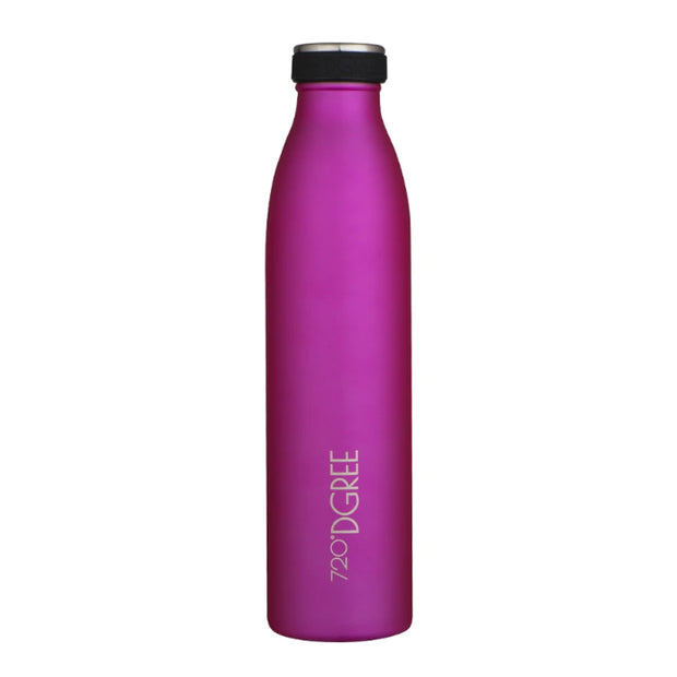 Thermoflasche pink mit Logo 720DGREE graviert Werbemittel 