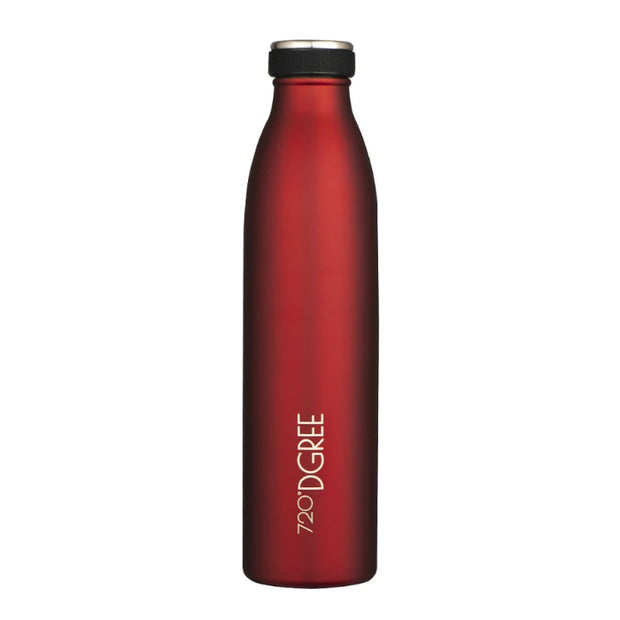 Thermoflasche rot mit Logo 720DGREE graviert Werbemittel 