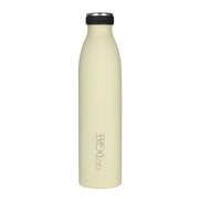 Edelstahlflasche graviert mit Logo für Unternehmen als Werbung #farbe_soft-cream