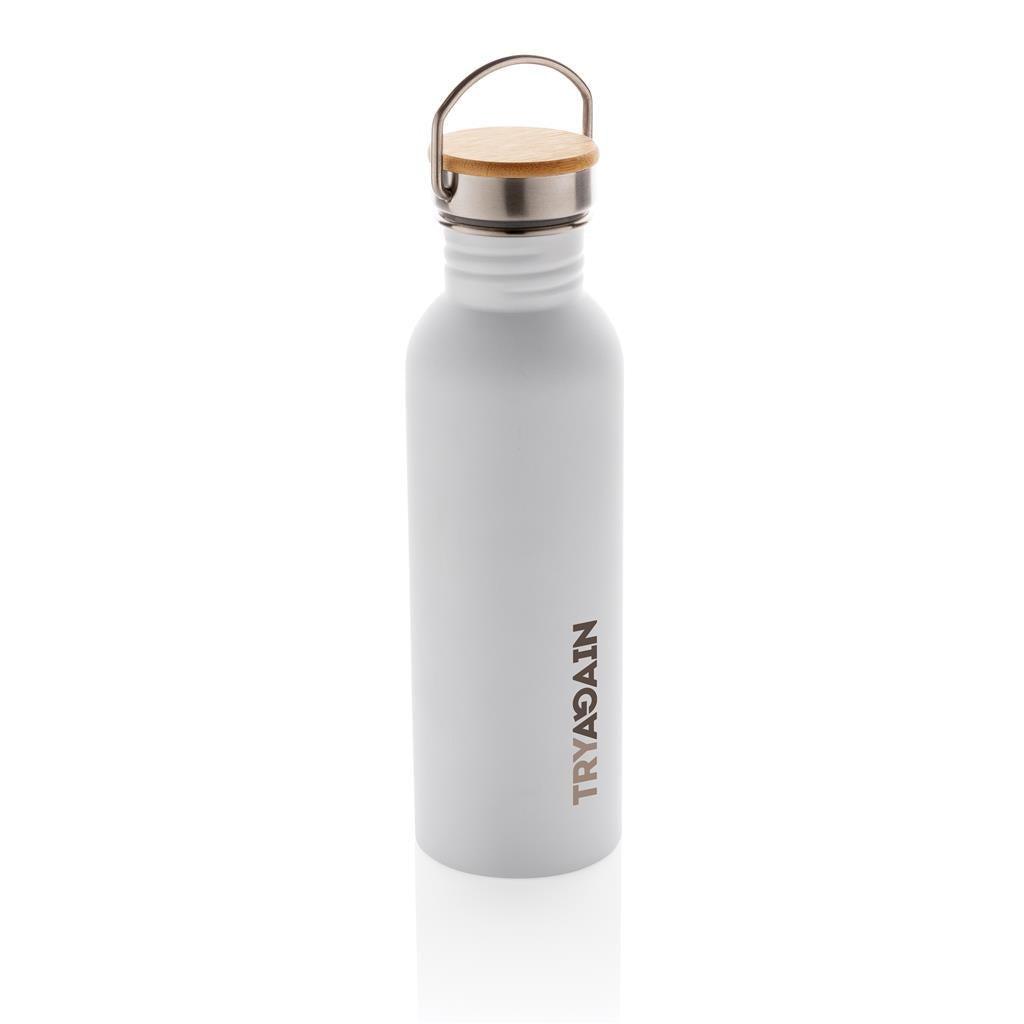 Trinkflasche Edelstahl mit Logo graviert & bedruckt