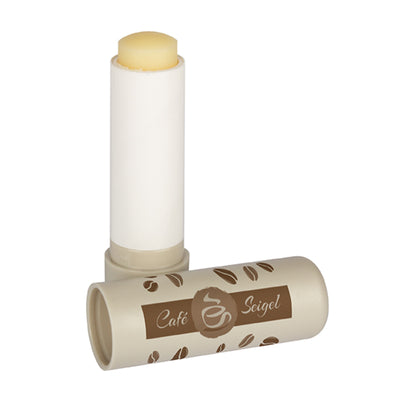 Lippenpflegestift mit individuellem Logo bedruckt als Werbeartikel #farbe_beige