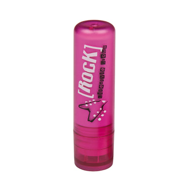 Lippenpflegestift mit Logo bedruckt in pink