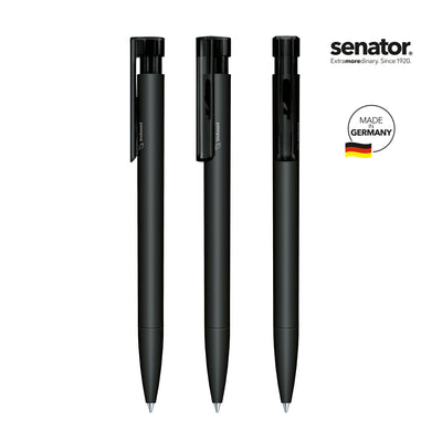 Kugelschreiber schwarz aus biobasiertem Material Made in Germany #farbe_schwarz