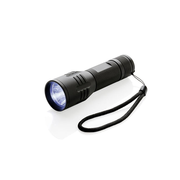 Taschenlampe (3W) mit Deinem Logo als Gravur