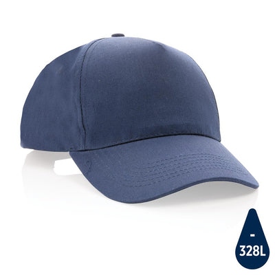 Blaue Baseball Cap aus Recycling Material #farbe_navy-blau
