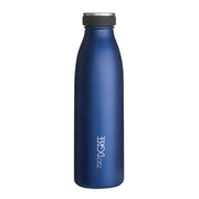 Thermosflasche blau mit 720DGREE Logo Gravur Mitarbeitergeschenk Werbung #farbe_sapphire-blue