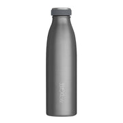 Graue Thermosflasche mit Logo graviert 720DGREE #farbe_stone-gray